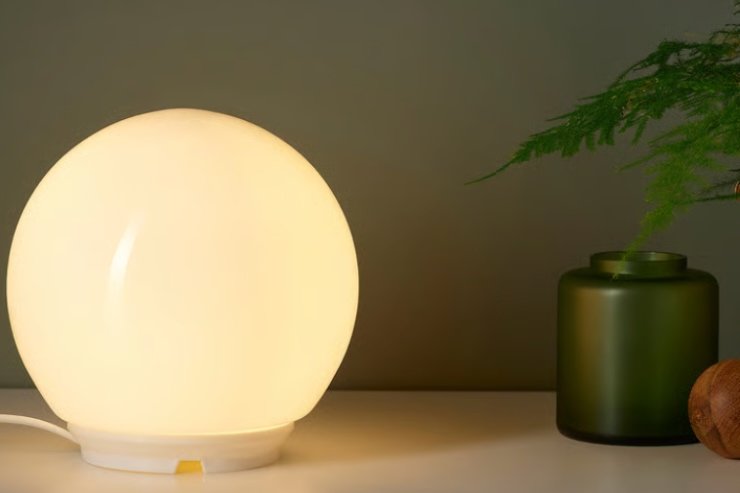 Lampada rotonda Ikea 