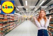 Ha un motore a 4 tempi e costa pochissimo da Lidl: tutti in fila per acquistarlo donna felice, supermercato, logo lidl