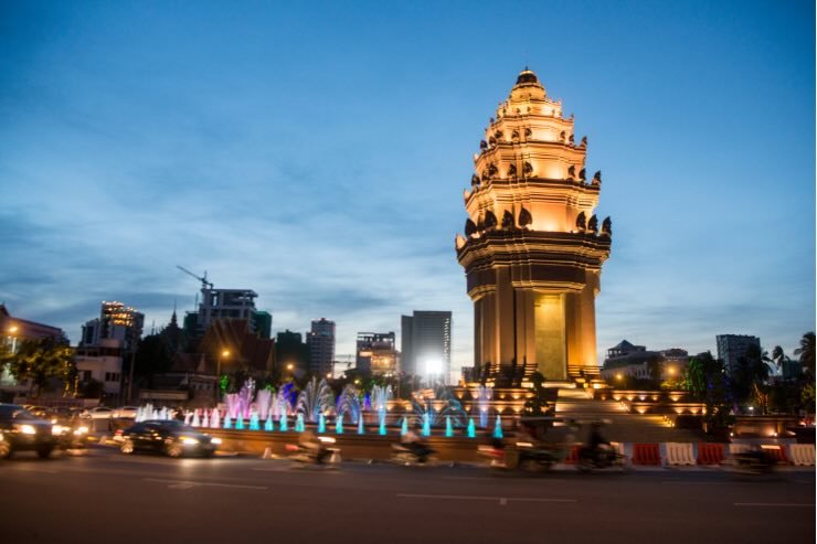 monumento di Phnom Penh