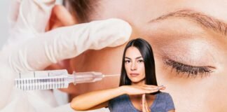 donna che dice no al botox