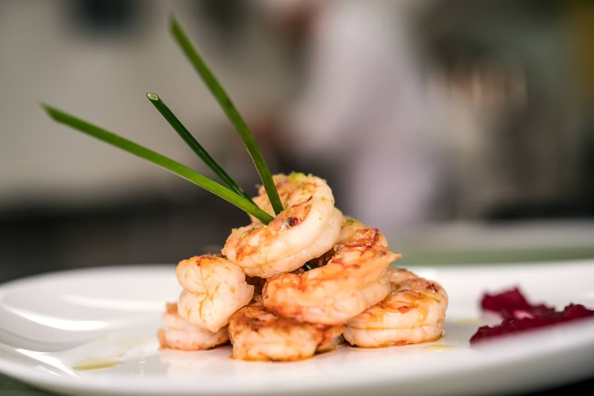 piatto gourmet gamberetti 