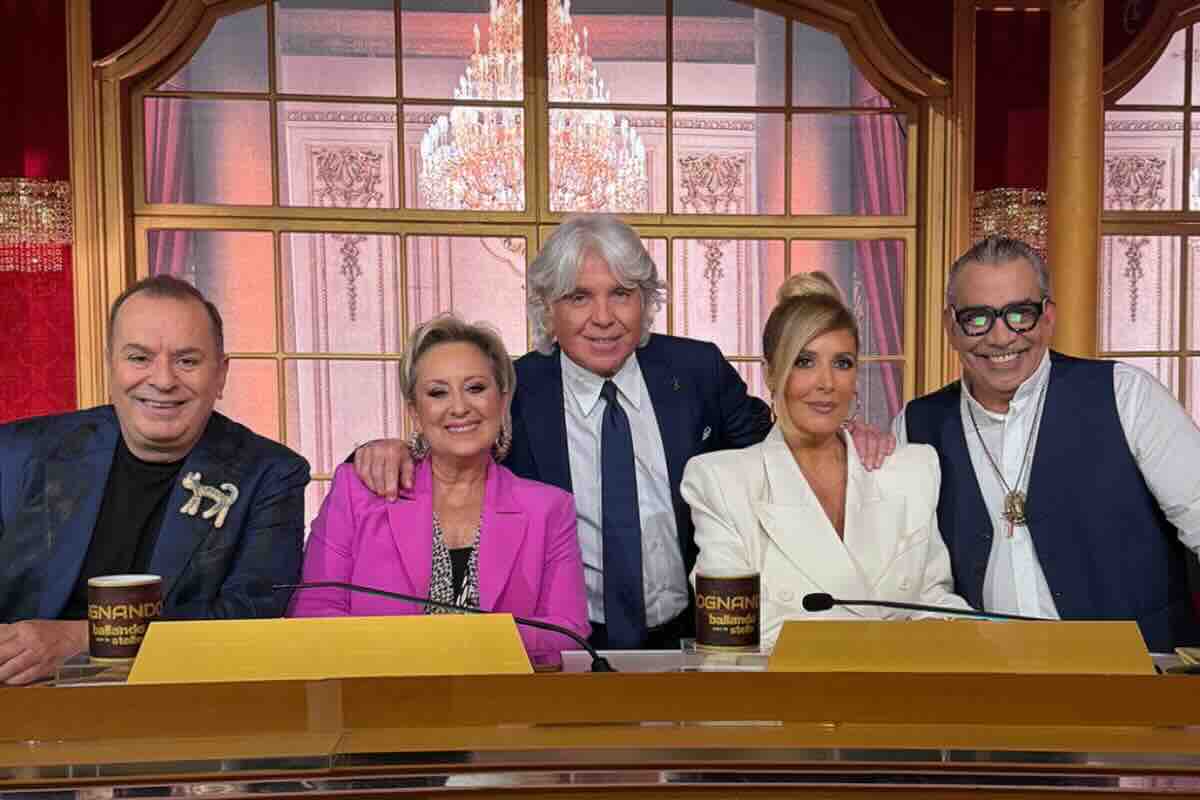 giuria ballando con le stelle