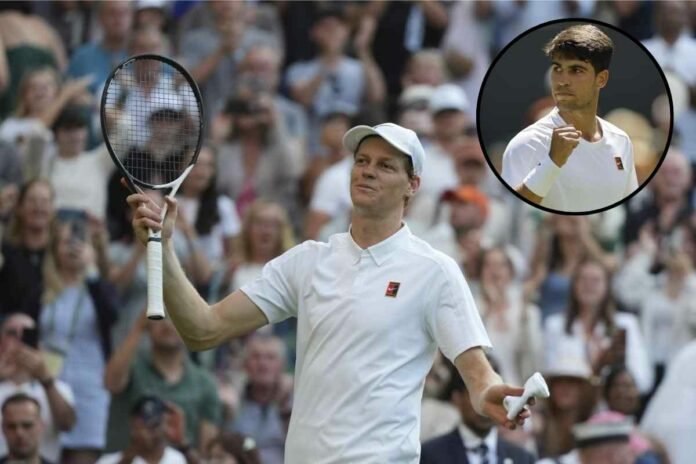 Sinner costretto ad arrendersi ad Alcaraz, annuncio ufficiale a Wimbledon Sinner-Alcaraz