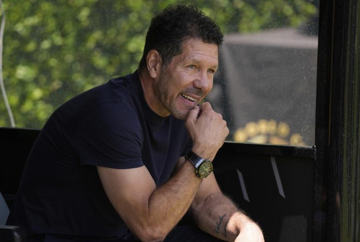 Diego Simeone in panchina