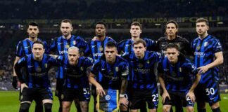Una formazione dell'Inter