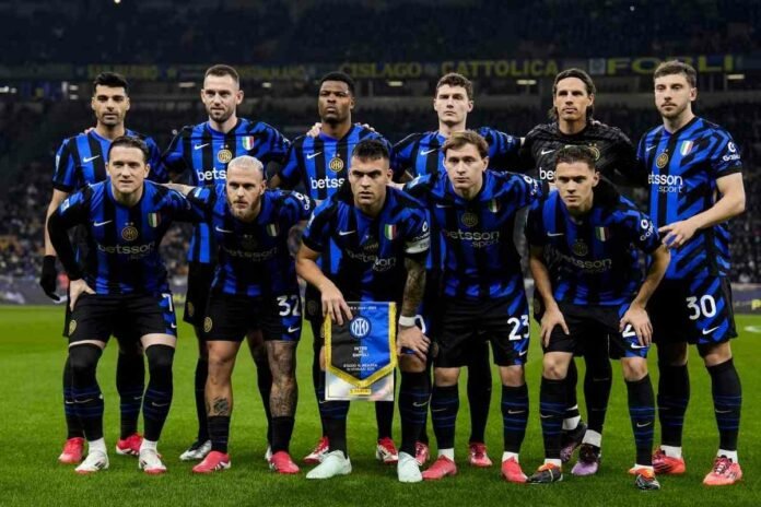 Una formazione dell'Inter