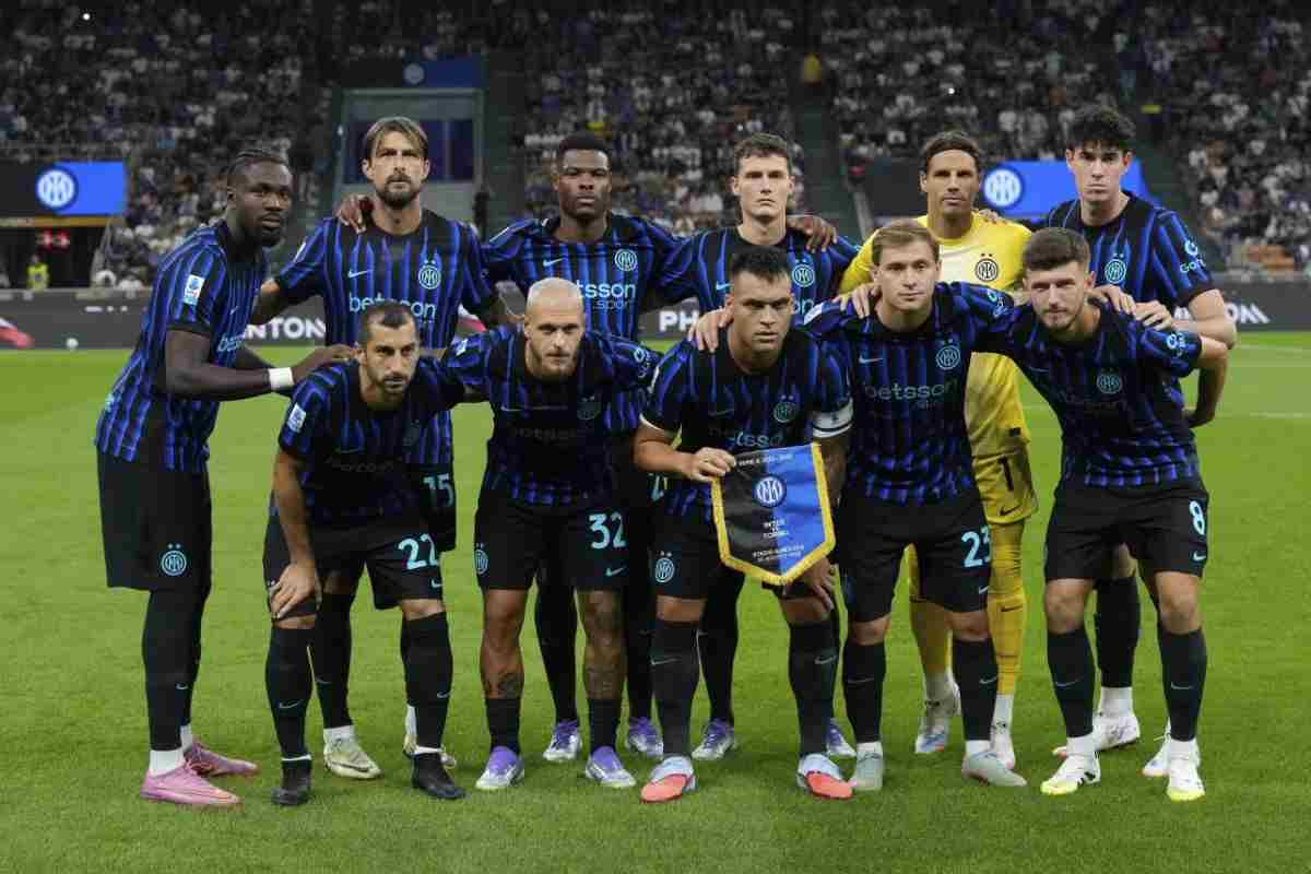 La formazione dell'Inter contro il Torino