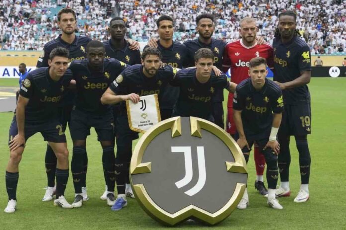 Una formazione della Juventus al Mondiale per Club