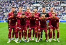 Roma, svolta inattesa: rottura del crociato e ritorno in campo nel 2026 La formazione della Roma contro l'Everton