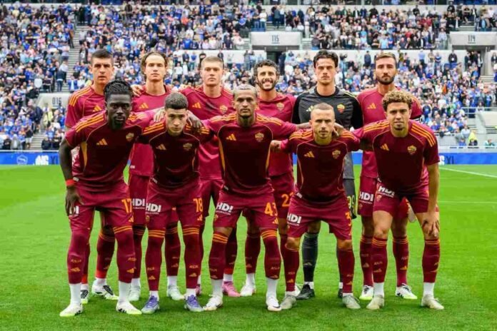 La formazione della Roma contro l'Everton