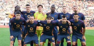 Una formazione della Roma