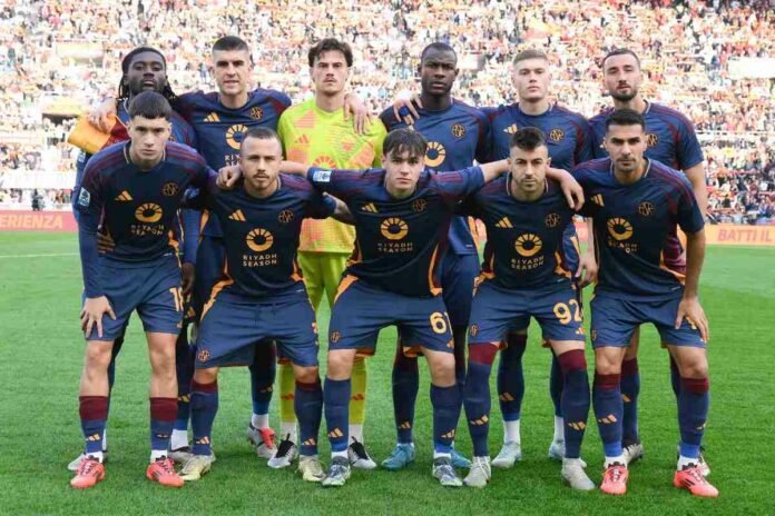 Una formazione della Roma