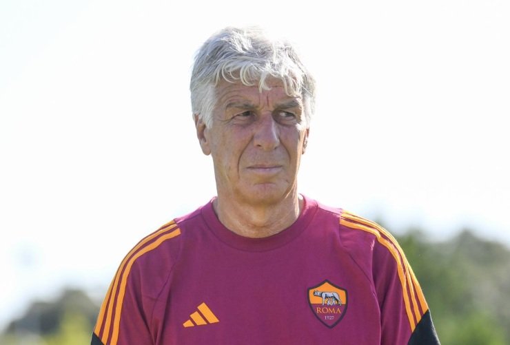 Gian Piero Gasperini accigliato al 'Tre Fontane'