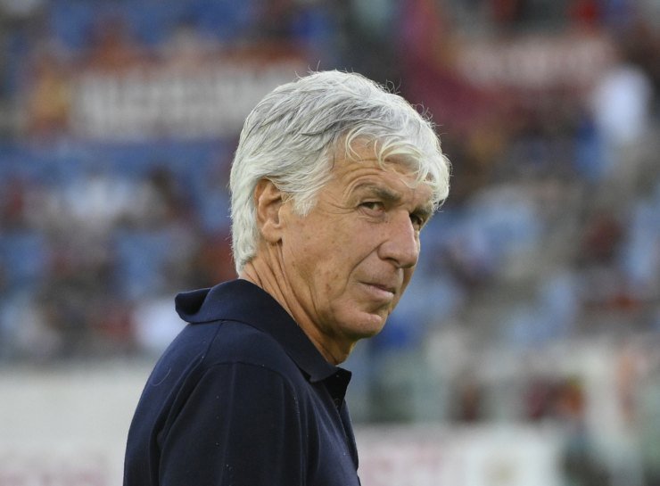 Gian Piero Gasperini nel pre-partita di Roma-Bologna