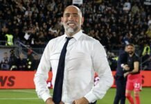 Igor Tudor esulta a Venezia