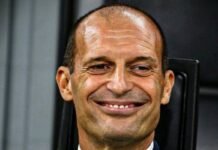 Firma un triennale e si trasferisce dall’Atalanta al Milan: 9 milioni Massimiliano Allegri sorridente