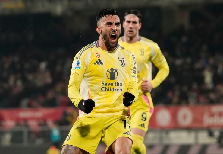 Nico Gonzalez esulta dopo un gol