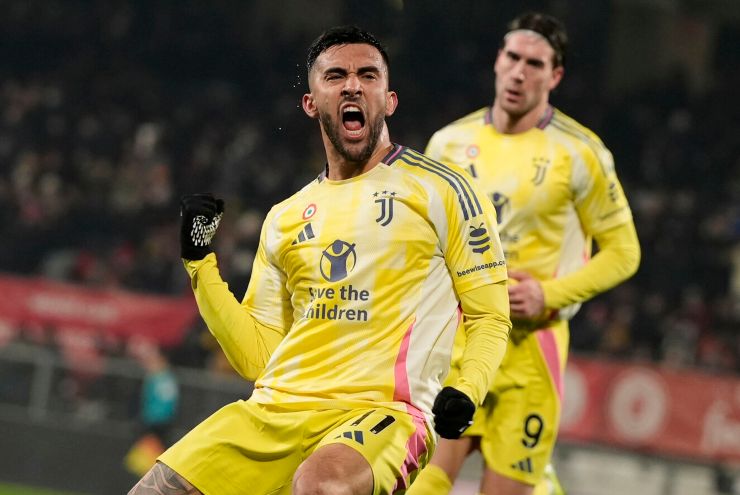 Nico Gonzalez esulta dopo un gol