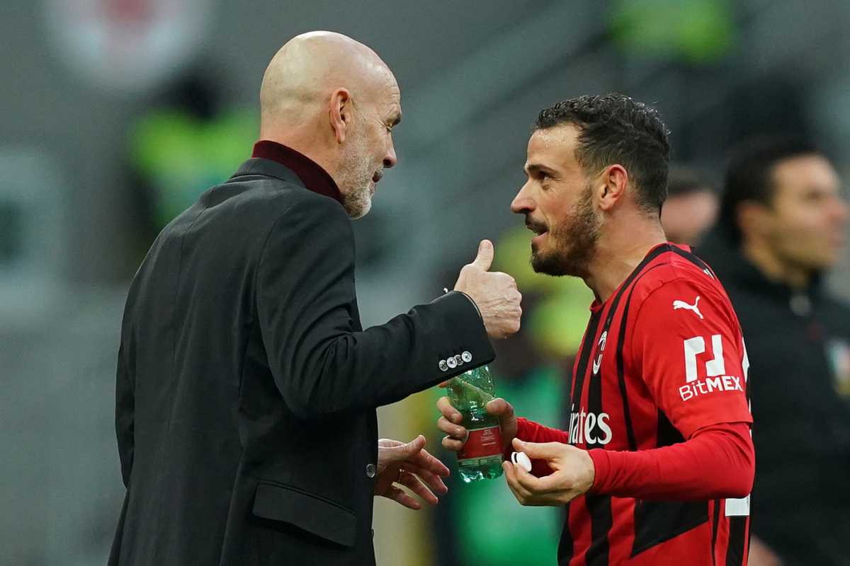 Pioli e Florenzi a colloquio