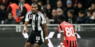 Una fase di Juve-Milan dello scorso anno