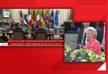 Trump e il dettaglio durante il cerimoniale per Ursula e Macron ▷ “Li ha palesemente presi in giro” Trump, incontro con i leader europei