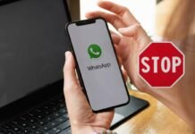 smartphone whatsapp e segnale stop