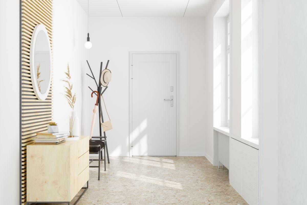 ampio ingresso di casa