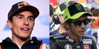 Marquez inguaia Valentino Rossi, colpo di scena assurdo Marquez-Rossi