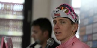 Pogacar in conferenza