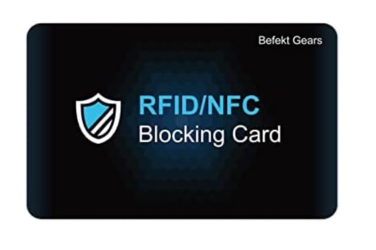 carta con blocco RFID