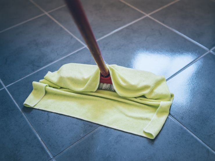 straccio per lavare i pavimenti