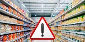 scaffali supermercato