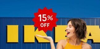 Con Ikea il rientro dalle vacanze è da sogno: un’ampia selezione di prodotti scontati del 15% negozio ikea, sconto del 15% e donna sorprese