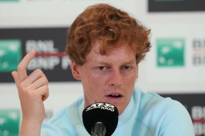 Sinner in conferenza