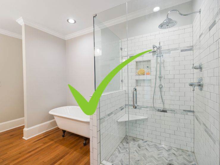 doccia e spunta verde