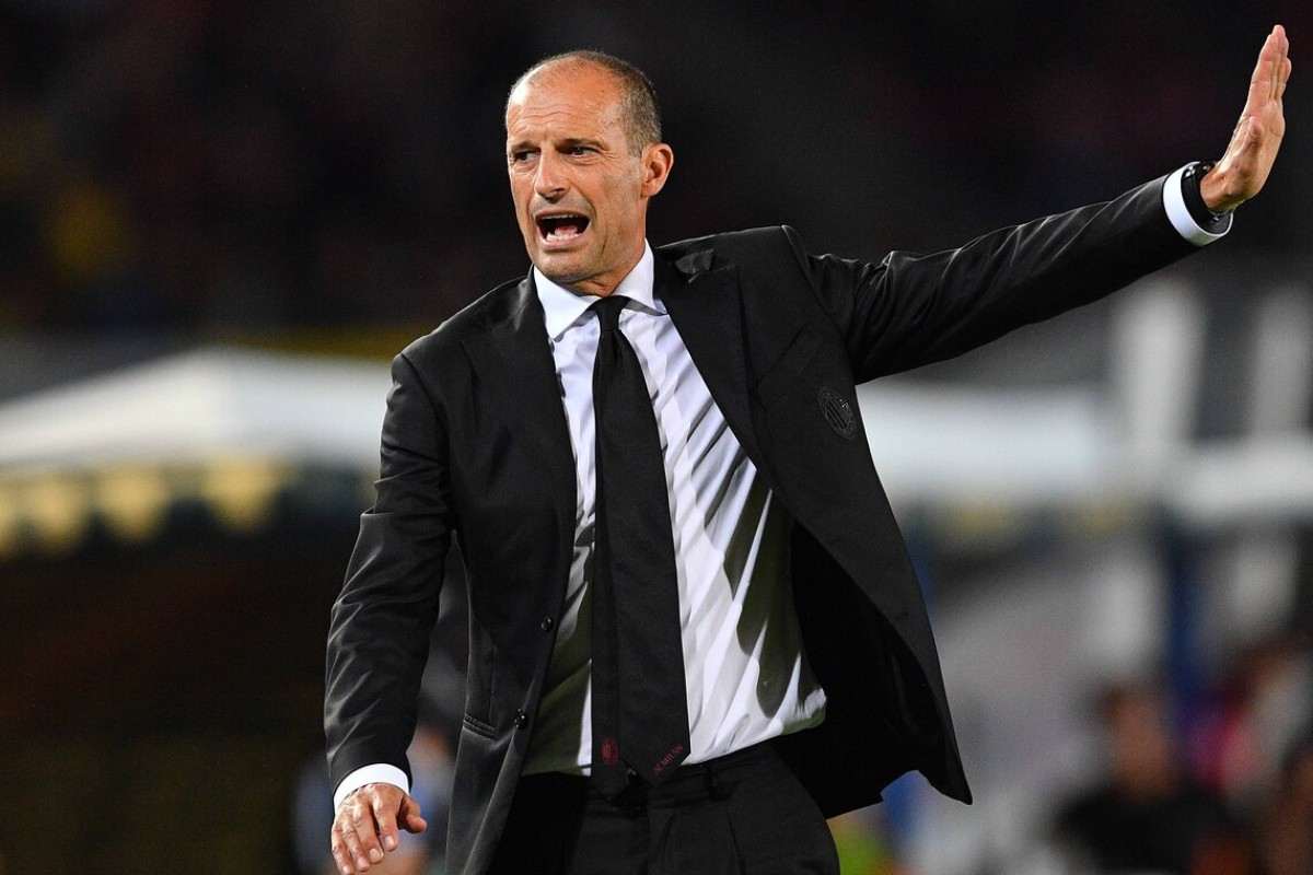 Max Allegri se la prende con la sua panchina