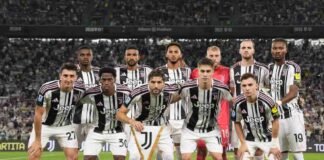 Una formazione della Juventus