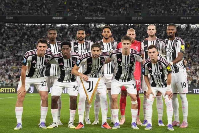 Una formazione della Juventus