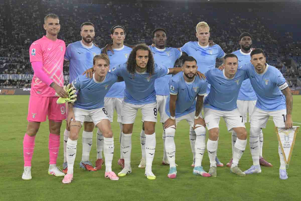 La formazione della Lazio contro il Verona