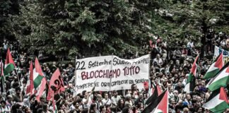 Sciopero nazionale a sostegno di Gaza