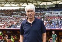 Clamoroso Gasperini, c’è l’annuncio ufficiale: caos a Roma Gian Piero Gasperini concentrato