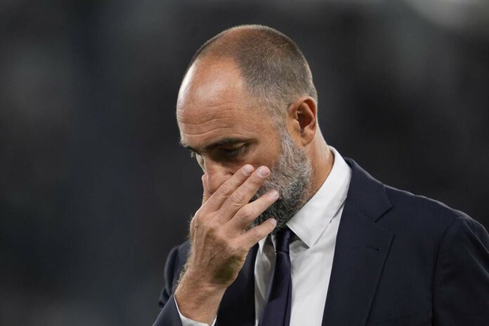 Igor Tudor preoccupato