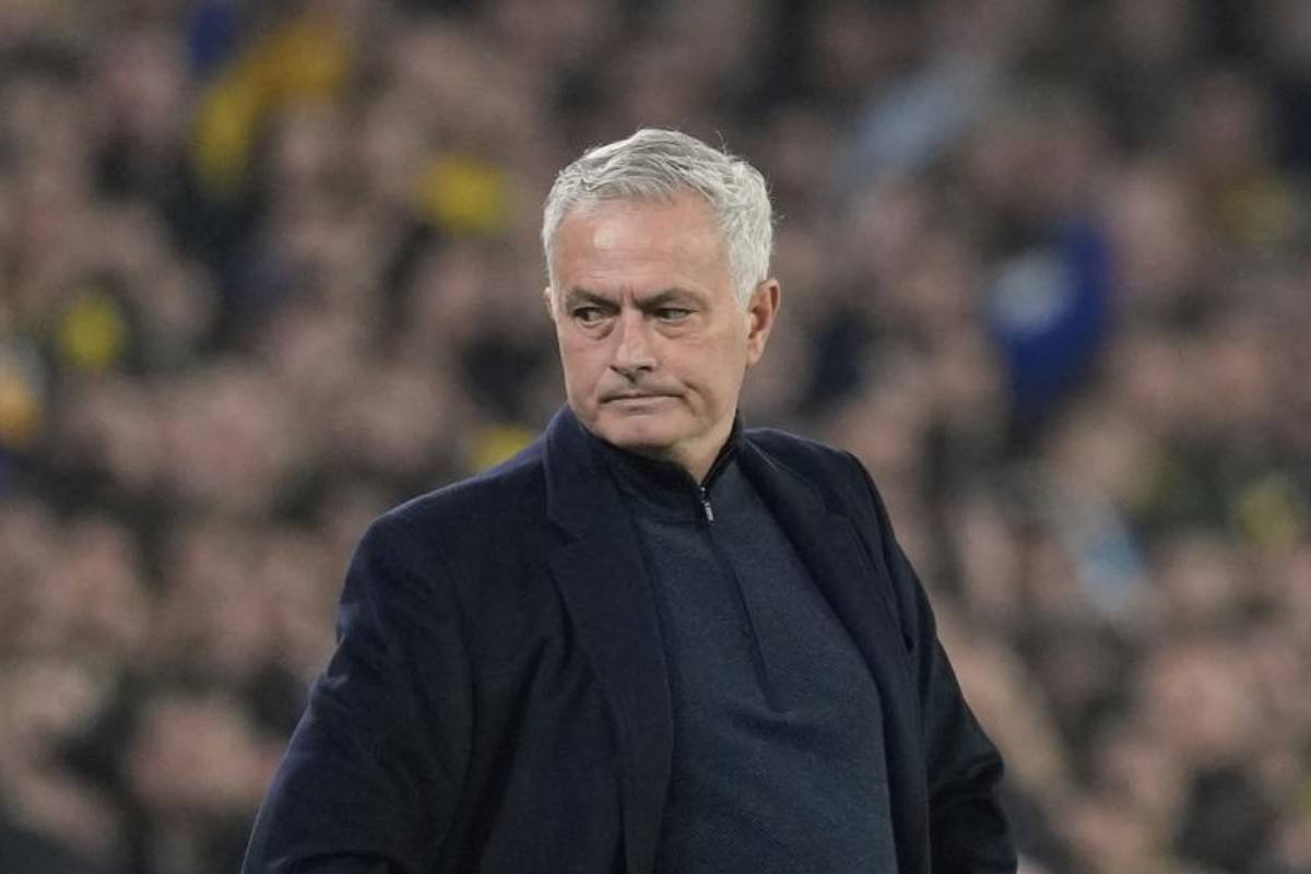 Jose Mourinho contrariato