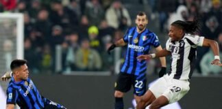 Una fase di Juve-Inter dello scorso anno