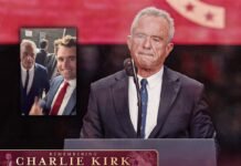 Kennedy jr ricorda Charlie Kirk