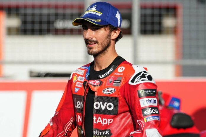 Pecco Bagnaia nel GP di Motegi in Giappone