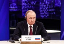 Copertina de L'Espresso su Putin