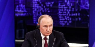 Copertina de L'Espresso su Putin