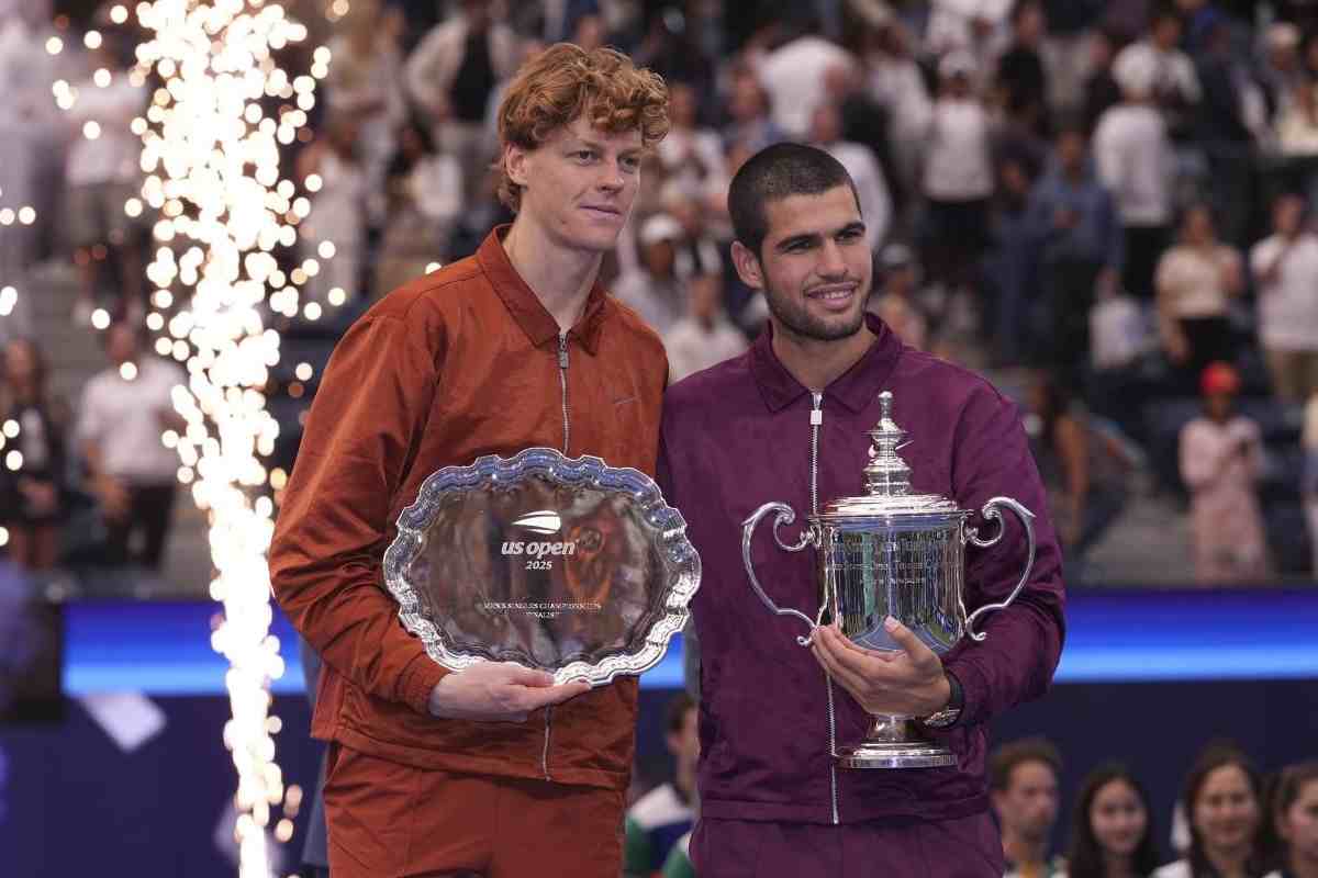 Sinner e Alcaraz premiati a New York
