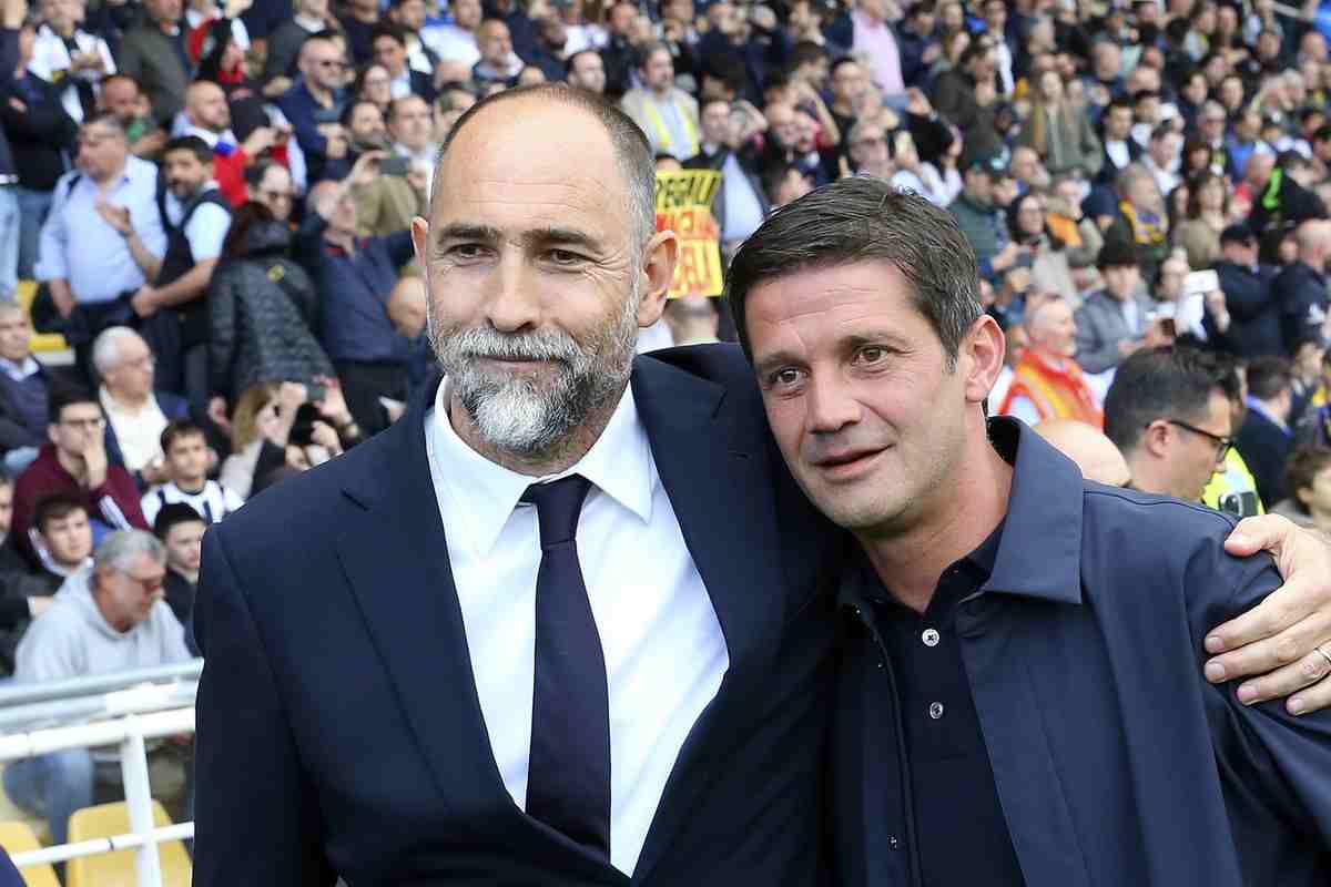 Tudor e Chivu si salutano lo scorso anno